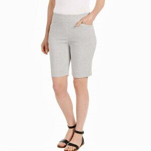 NWT Hilary Radley Women's Comfort Waistband Bermuda Shorts